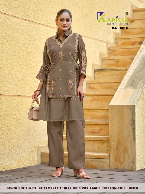 Karissa 161 A-B coord set apparel wholesalers in india